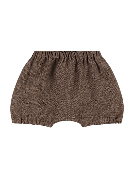 Babe & Tess: Shorts de mezcla de algodón