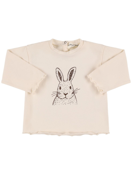 Babe & Tess: T-shirt en coton mélangé imprimé