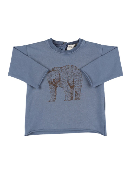 Babe & Tess - Langärmliges T-Shirt aus Baumwollmischung
