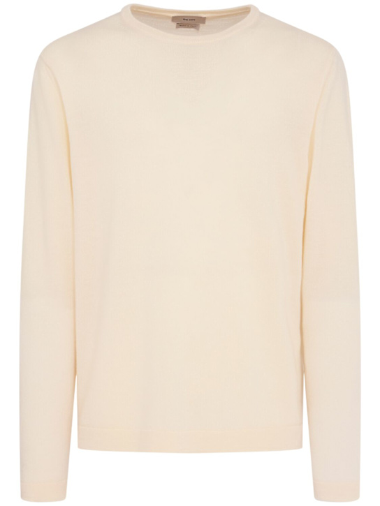 THE CORE - Lightweight wool knit crewneck sweater