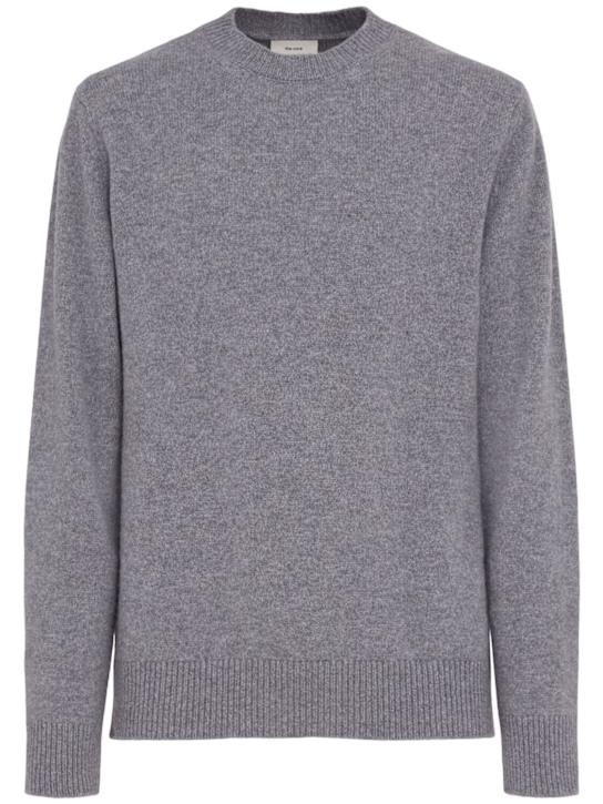 THE CORE: Wool knit crewneck sweater