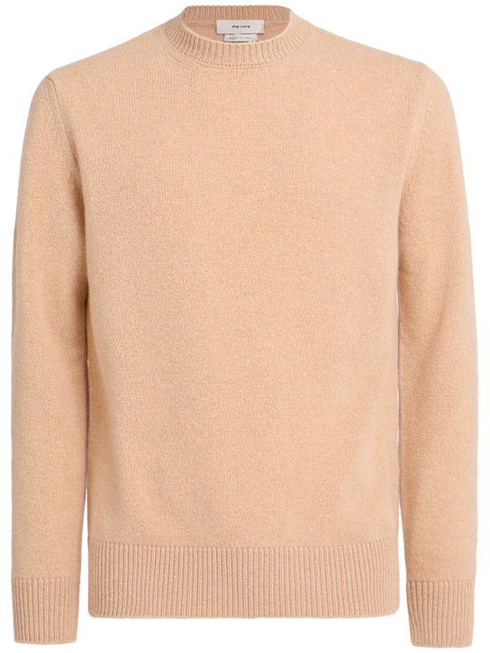 THE CORE - Wool knit crewneck sweater