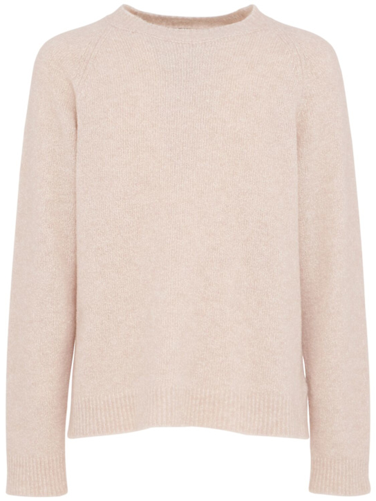THE CORE: Wool knit crewneck sweater