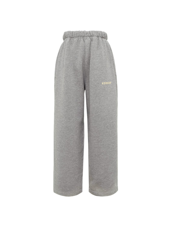 Kiddin - Logo cotton sweatpants