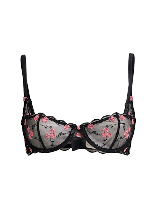 Fleur Du Mal: Balconette-BH „Rose and Vine“