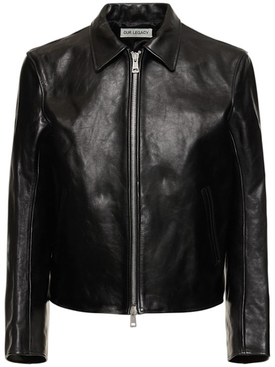 Our Legacy: Bomberjacke aus Leder