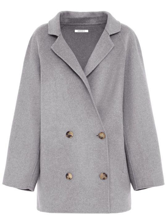 Annagreta: Adele Coat in Wool Blend
