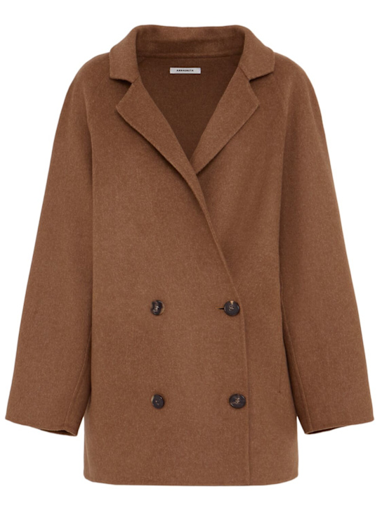 Annagreta: Adele Coat in Wool Blend