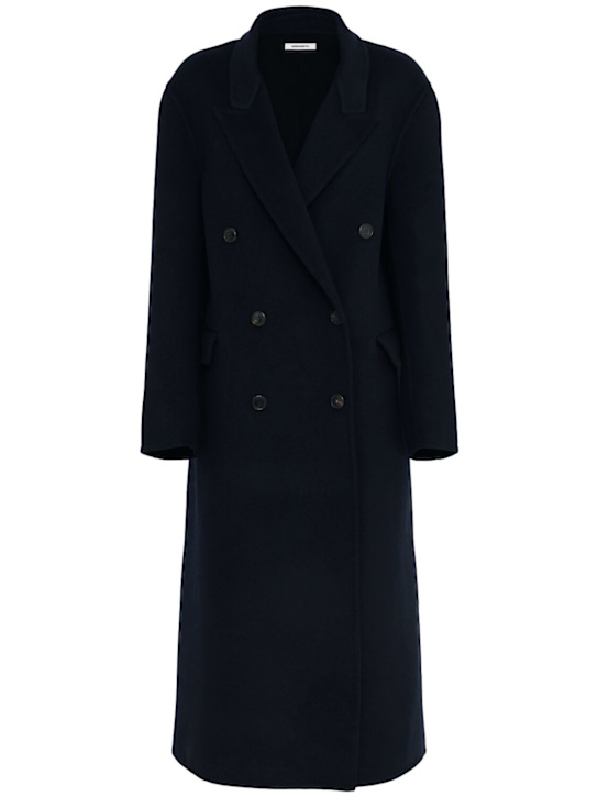 Annagreta - Cappotto doppiopetto Bianca in misto lana