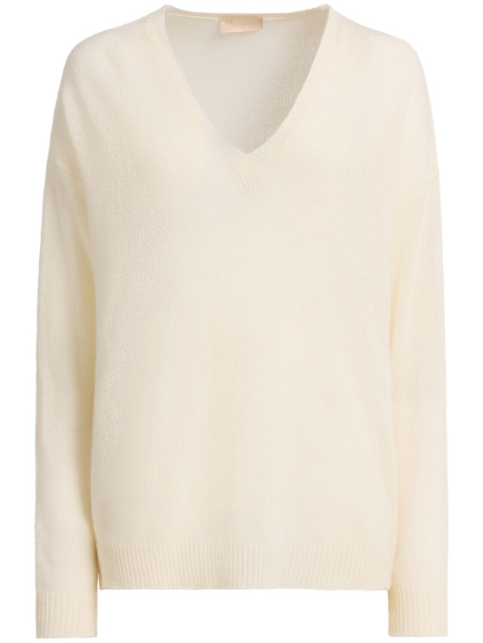 1929: Aura Cashmere V-Neck Top