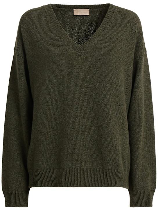 1929 - Zefiro V-Neck Sweater in Eco-Cashmere