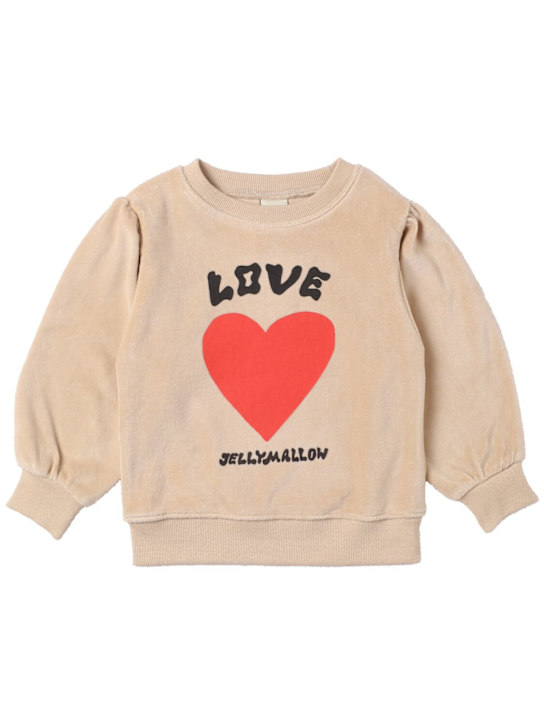 Jellymallow - Cotton sweatshirt with print