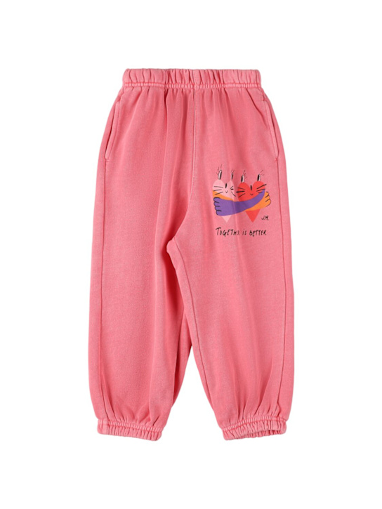 Jellymallow - Cotton sweatpants with logo