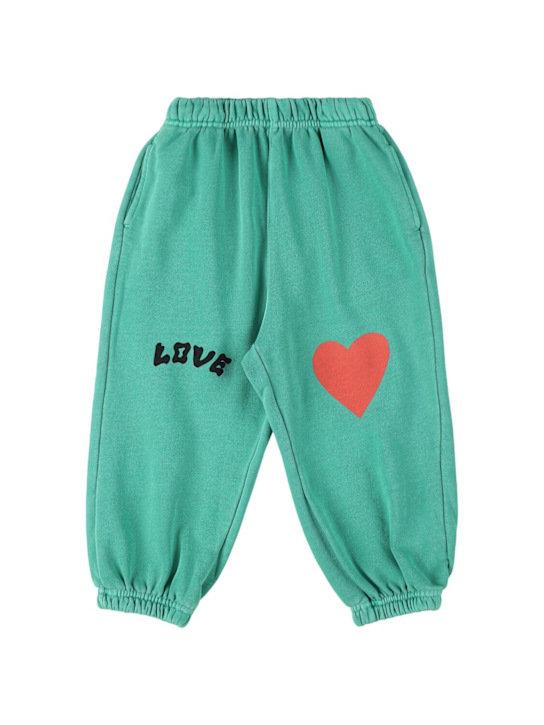 Jellymallow - Pantaloni in felpa di cotone stampata