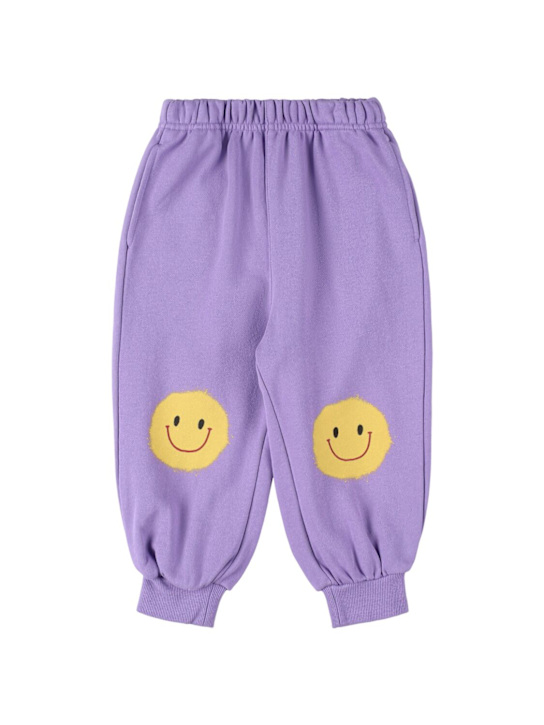 Jellymallow - Pantaloni in felpa di cotone stampata