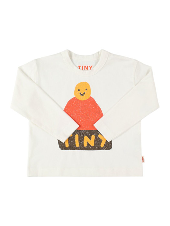 Tiny Cottons: T-shirt en coton biologique imprimé
