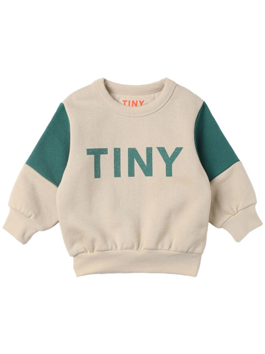 Tiny Cottons: Sudadera de algodón orgánico estampada