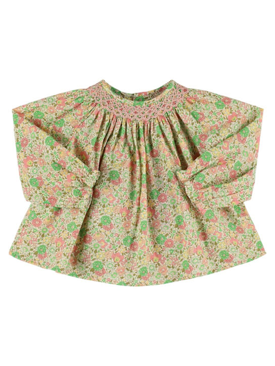 Bonpoint - Chemise en coton imprimé floral