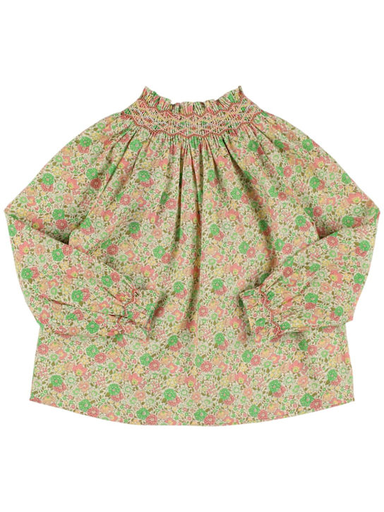 Bonpoint - Chemise en coton imprimé floral