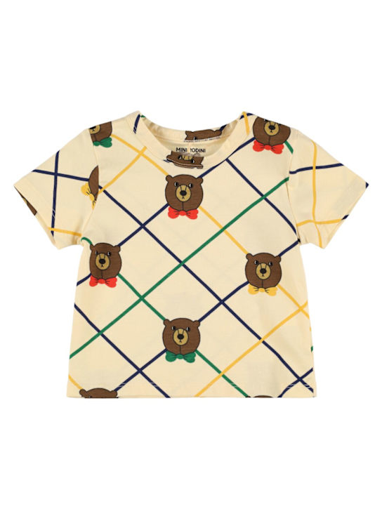 Mini Rodini - T-shirt en coton biologique imprimé