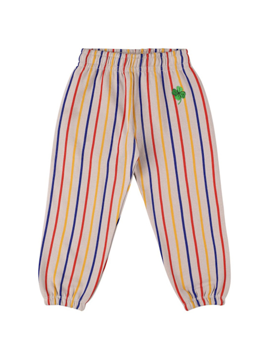 Mini Rodini: Striped organic cotton sweatpants