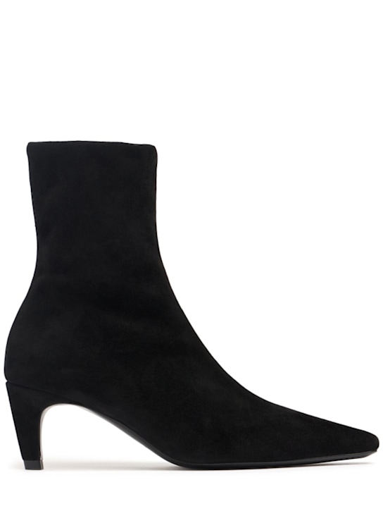 Jude - 65mm hohe Stiefeletten aus Wildleder „Cave“