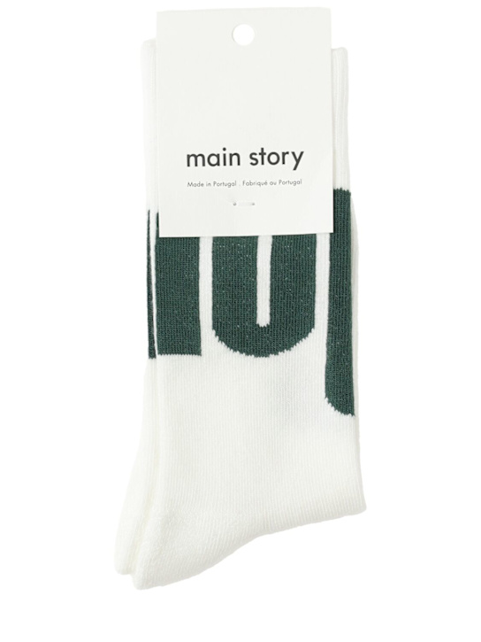 Main Story - Chaussettes longues en coton mélangé