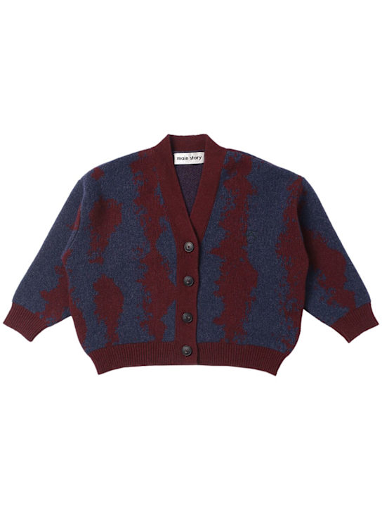 Main Story - Cardigan en maille de laine mélangée