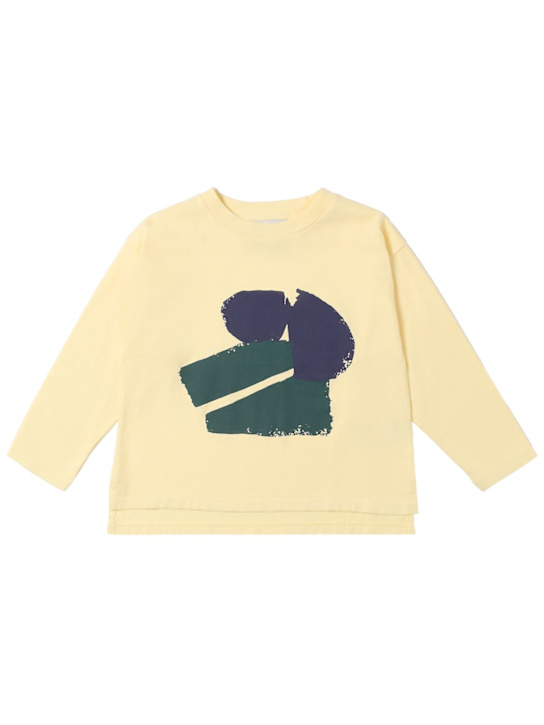 Main Story - T-shirt manches longues en coton biologique