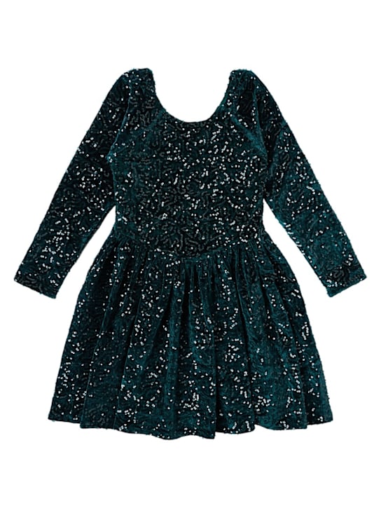 Konges Sløjd - Sequined velvet party dress