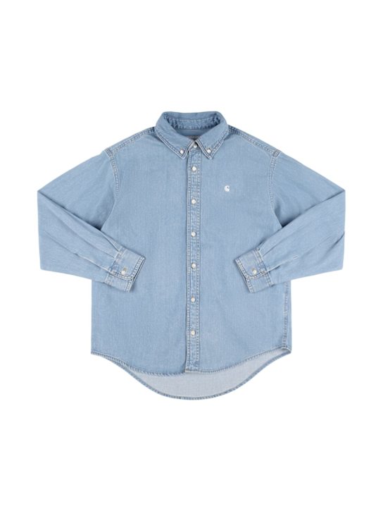 Carhartt WIP - Camicia Lucas in denim di cotone