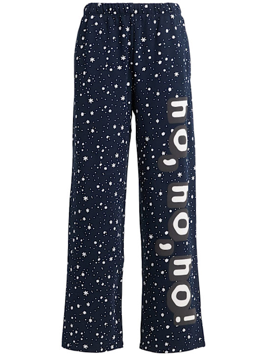 SKIMS - Classic cotton blend straight pants