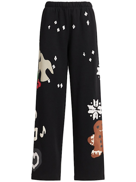 SKIMS: Pantaloni dritti in misto cotone
