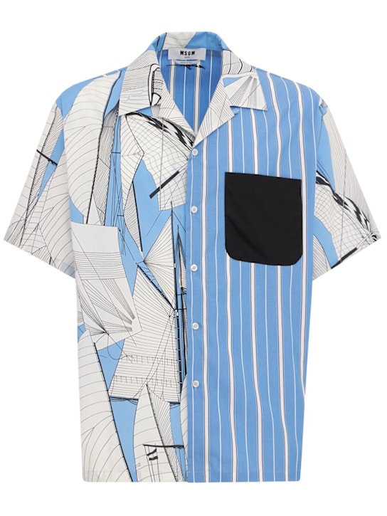 MSGM - Cotton short sleeve shirt