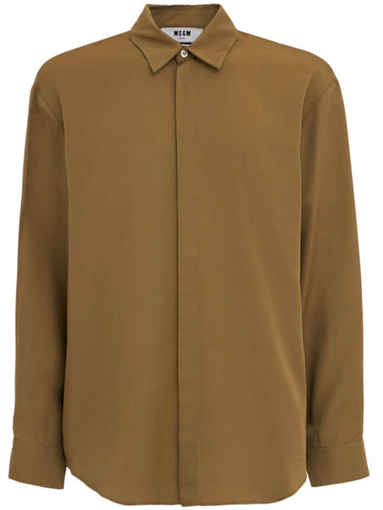MSGM: Viscose shirt