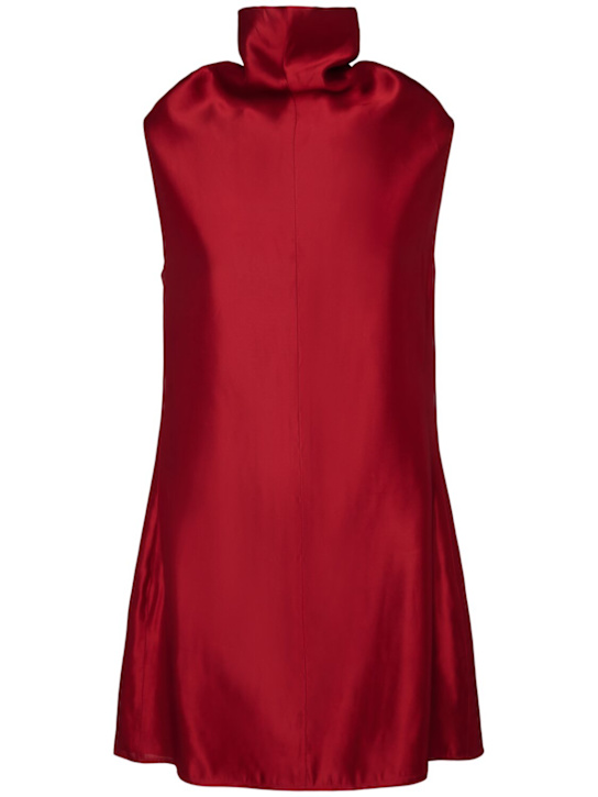 Khaite: Daria viscose & silk mini dress
