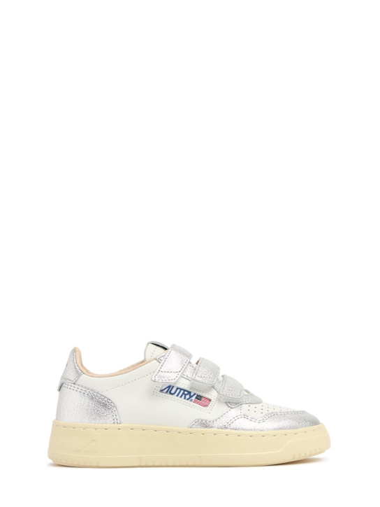 Autry - Sneakers basse Kidstripes in pelle con strap