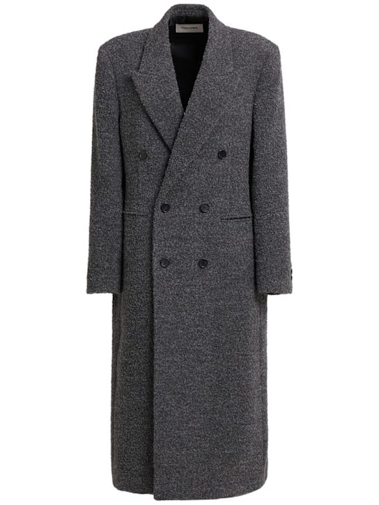Tonywack - Double-breasted wool blend coat