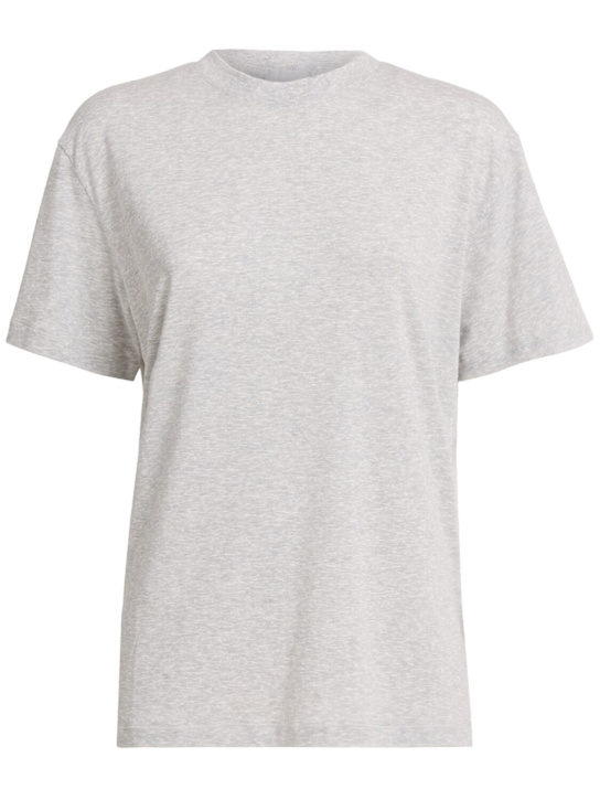 SKIMS: Boyfriend cotton blend t-shirt