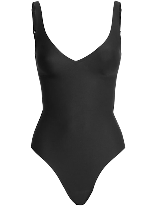 SKIMS - Unlined plunge thong bodysuit