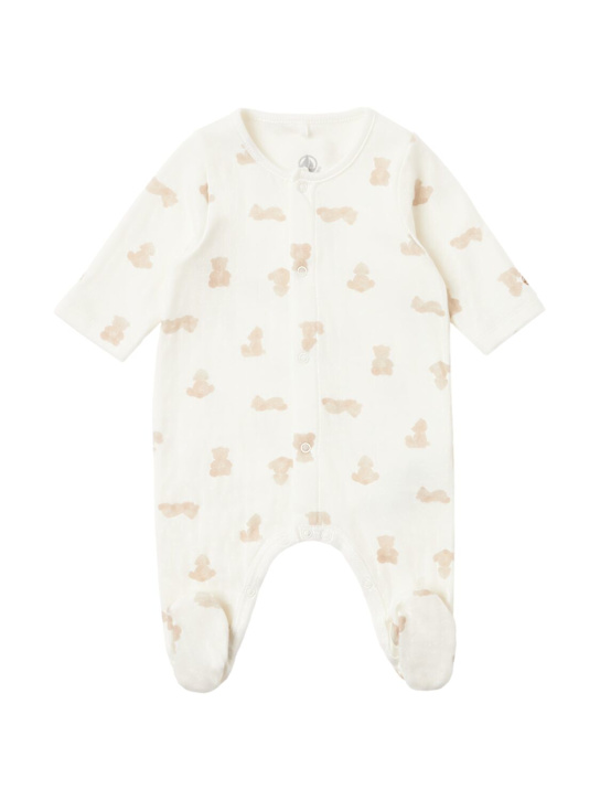 Petit Bateau: Printed cotton romper