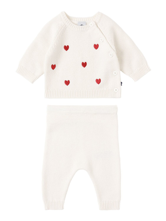 Petit Bateau - Wool blend top & pants