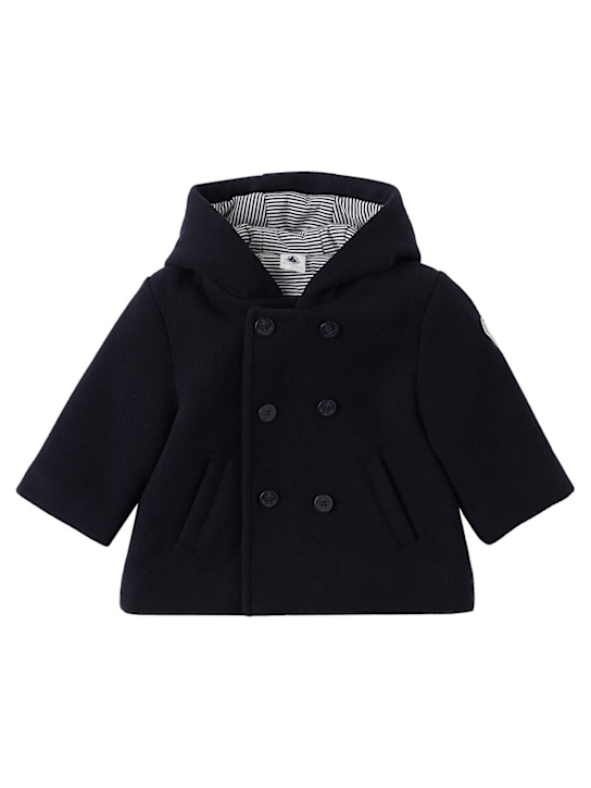 Petit Bateau - Caban wool blend coat