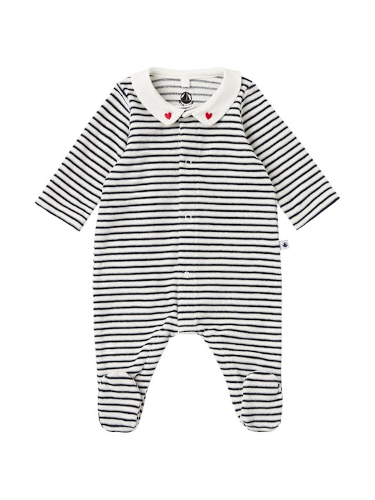 Petit Bateau - Printed cotton romper