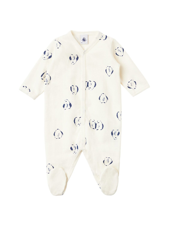 Petit Bateau - Printed cotton romper