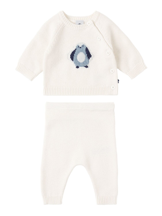 Petit Bateau: Knit t-shirt & pants