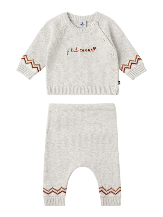 Petit Bateau: Knit t-shirt & pants