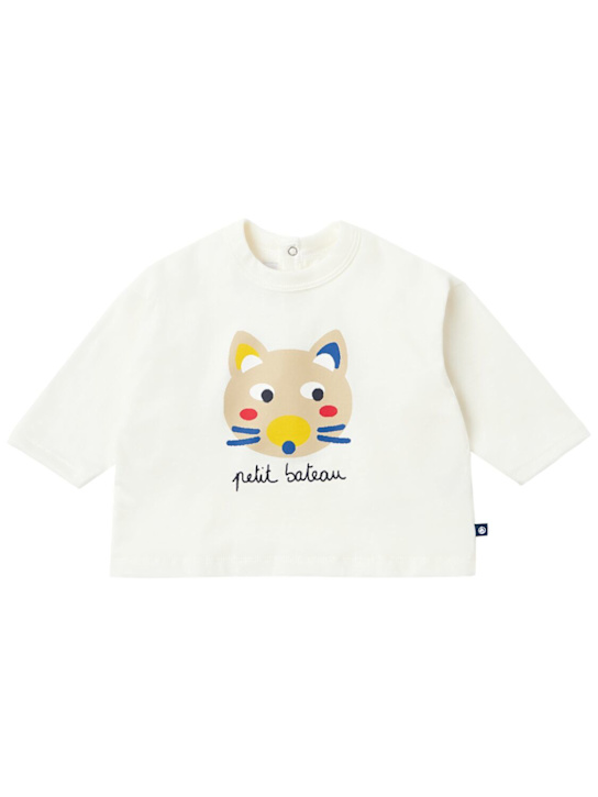 Petit Bateau: Printed cotton t-shirt