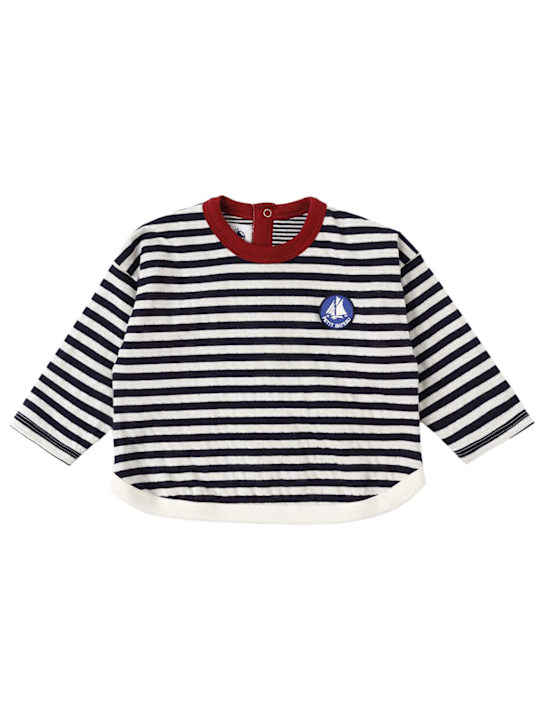 Petit Bateau: Printed cotton long sleeve t-shirt