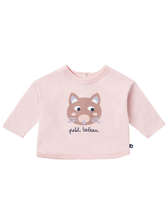 Petit Bateau: Printed cotton t-shirt